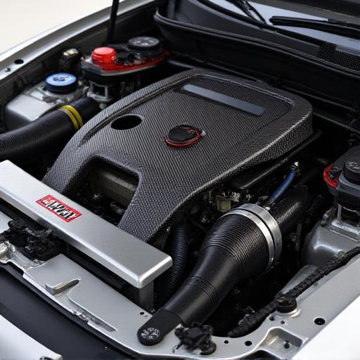 Vano motore con aspirazione in carbonio e upgrade turbo